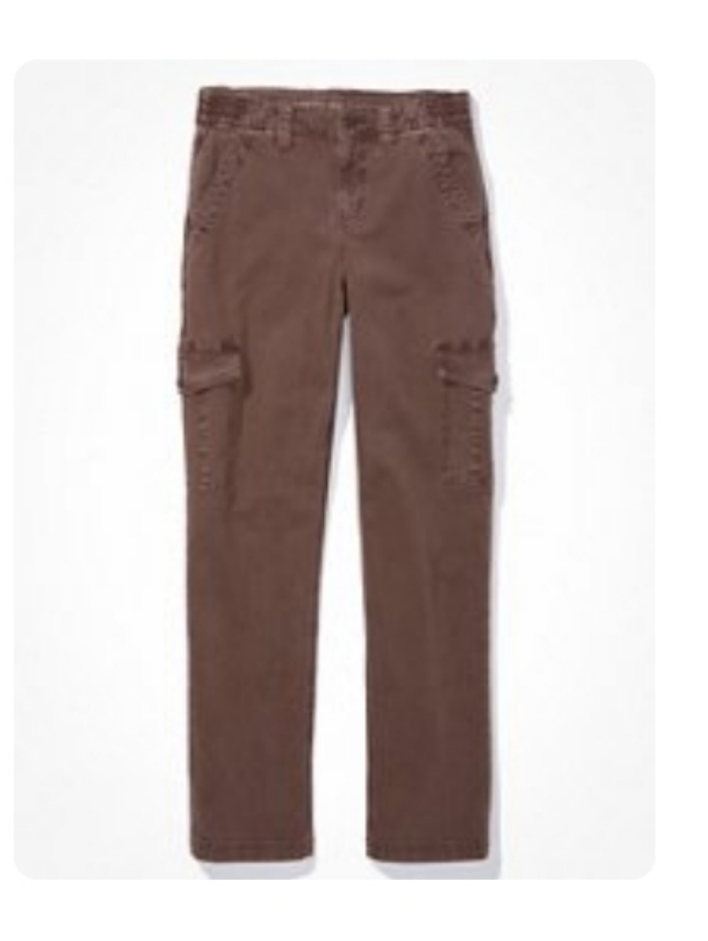 AE Stretch Curvy Cargo Straight Pant